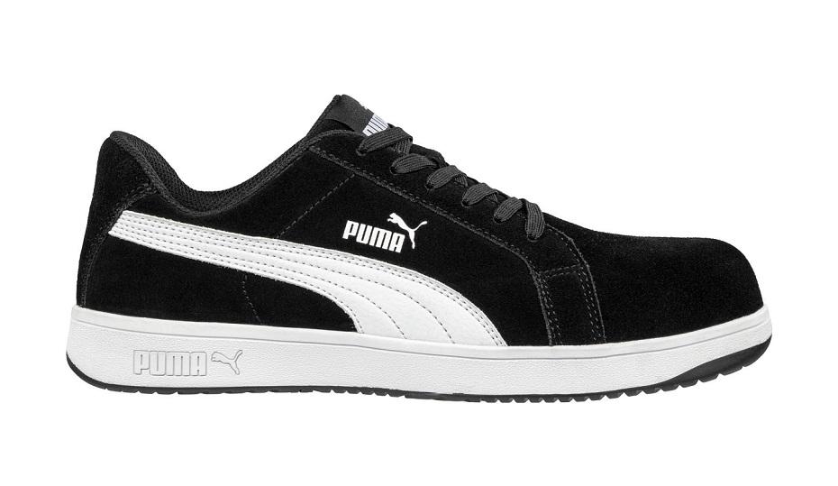Buty robocze - Buty Puma Iconic Suede Black S1P 64.001.0