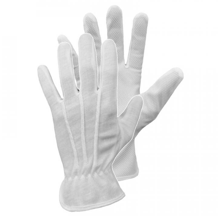 Ochrona rąk, rękawice Rękawice nakrapiane bawełniane Rmicron